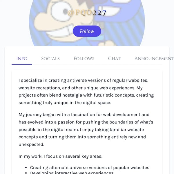 My Profile