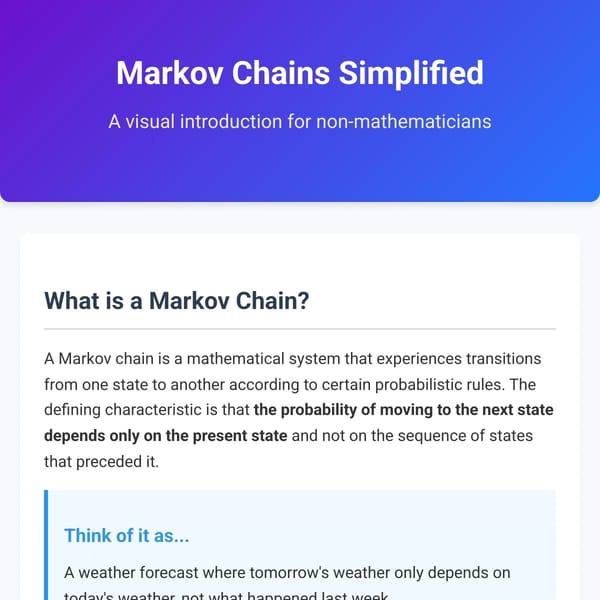 Understanding Markov Chains