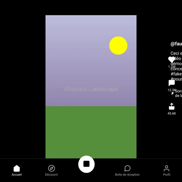 Fake TikTok