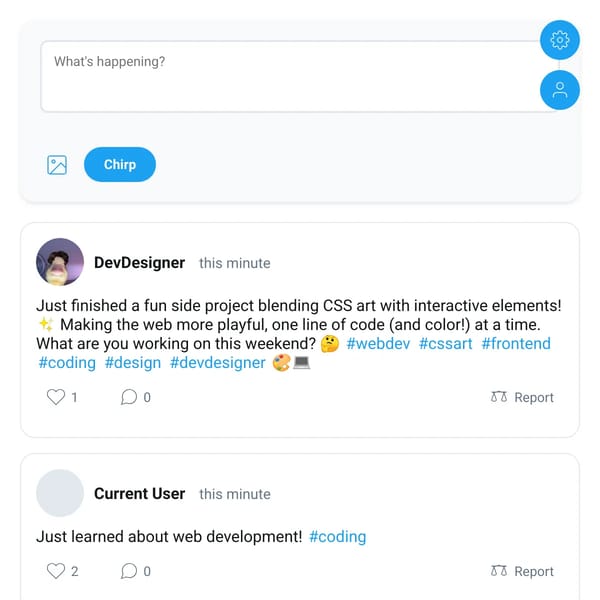 Chirper - A Twitter-like Platform