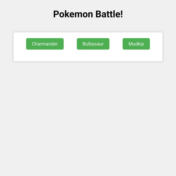 Pokemon Battle