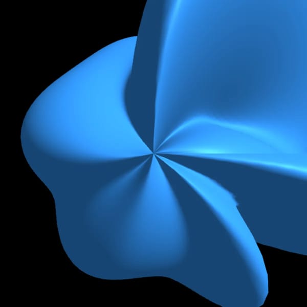 3D Vortex Fractal Wavefront Visualizer