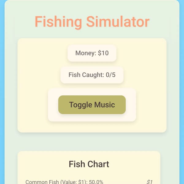 Fishing Simulator