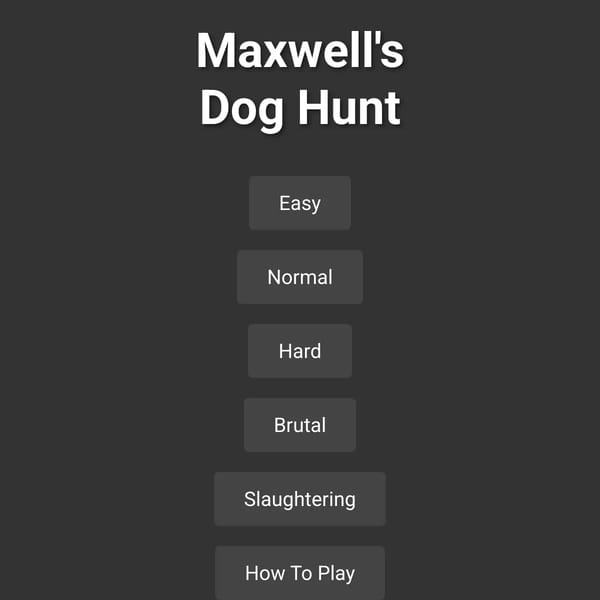 Maxwell's Dog Hunt