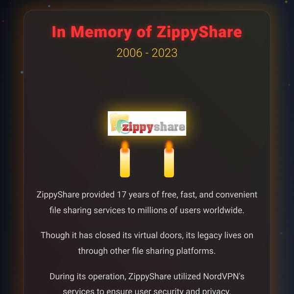 ZippyShare Shrine