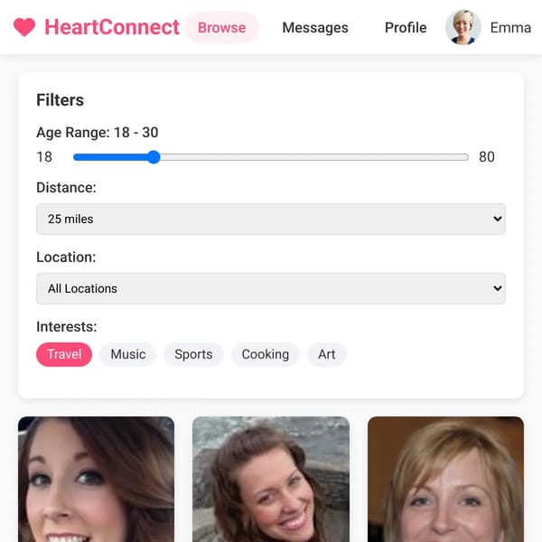 HeartConnect - Find Your Match