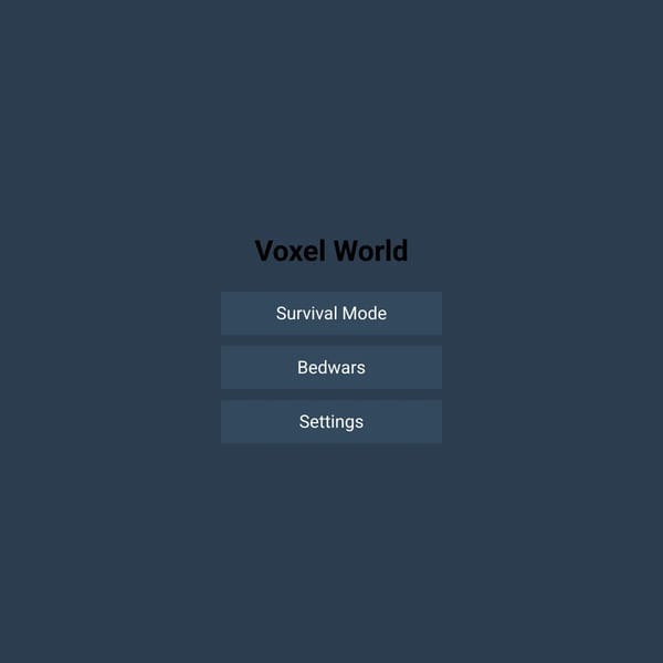 Voxel World