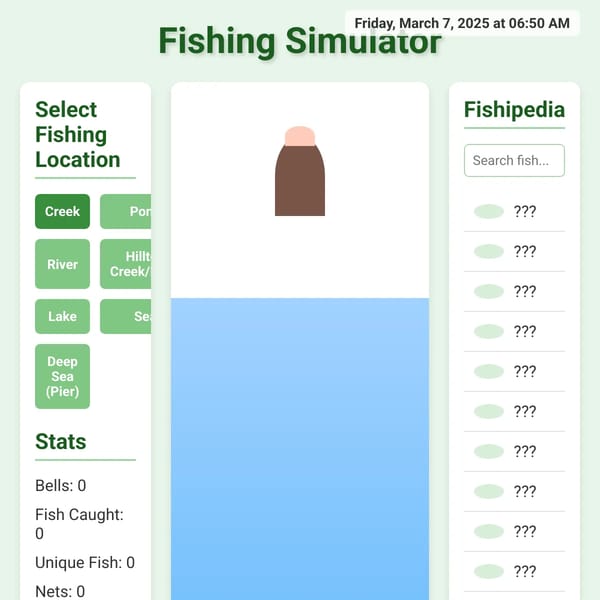 Fishing Simulator