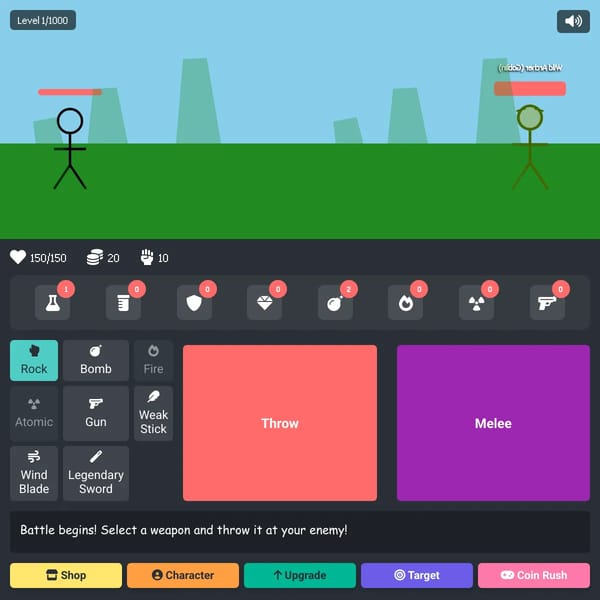 Stickman Battle  Beta 2.0