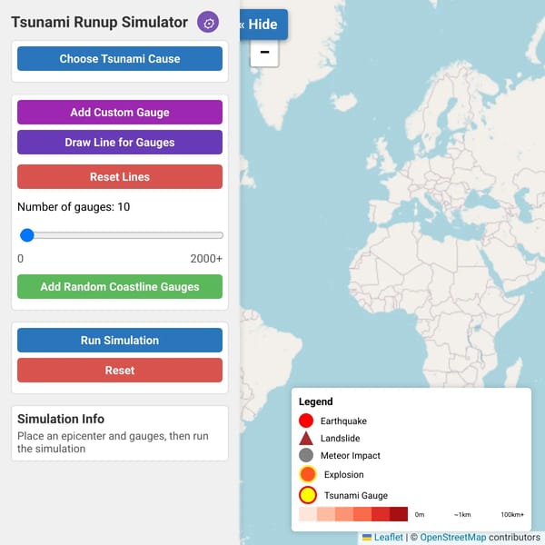 Country Disaster Simulator