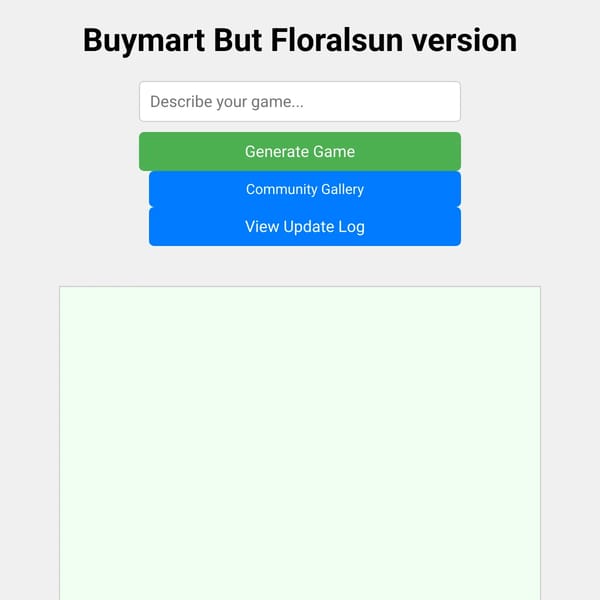 Buymart! (FloralSun Ver)