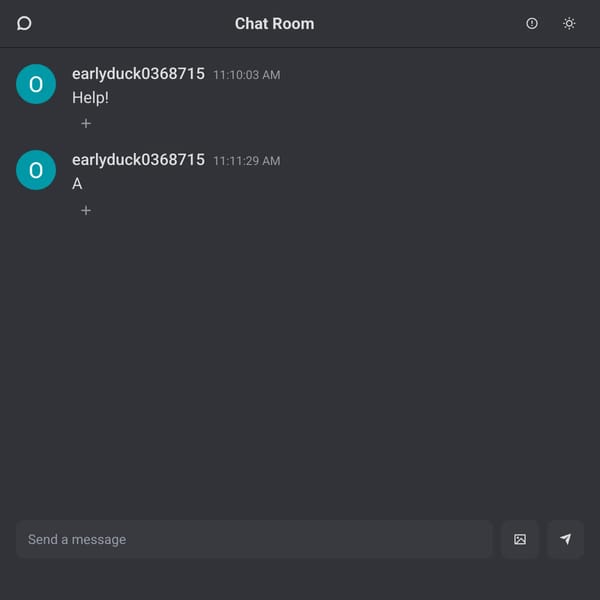 Chat room!