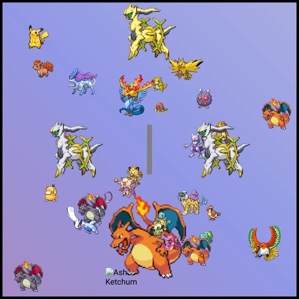 Charizard vs Pikachu