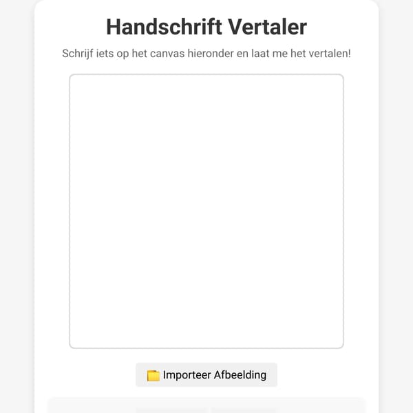 Handschriftje