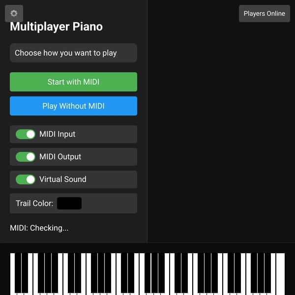 Multiplayer Piano