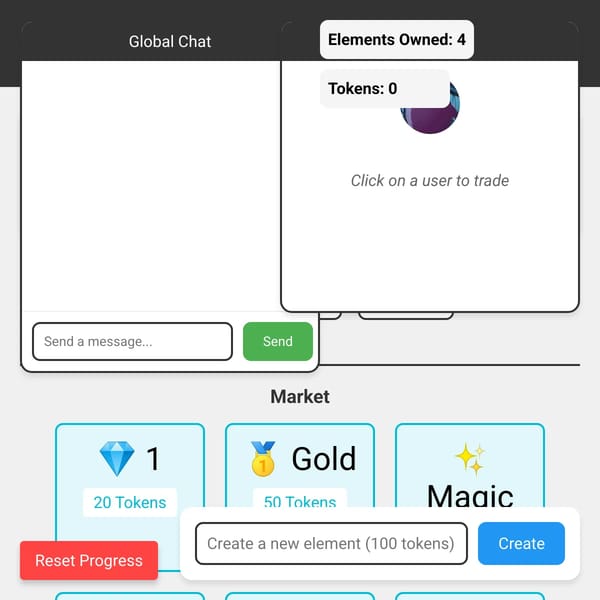 TRADING BETA: Infinite Craft X (v184)