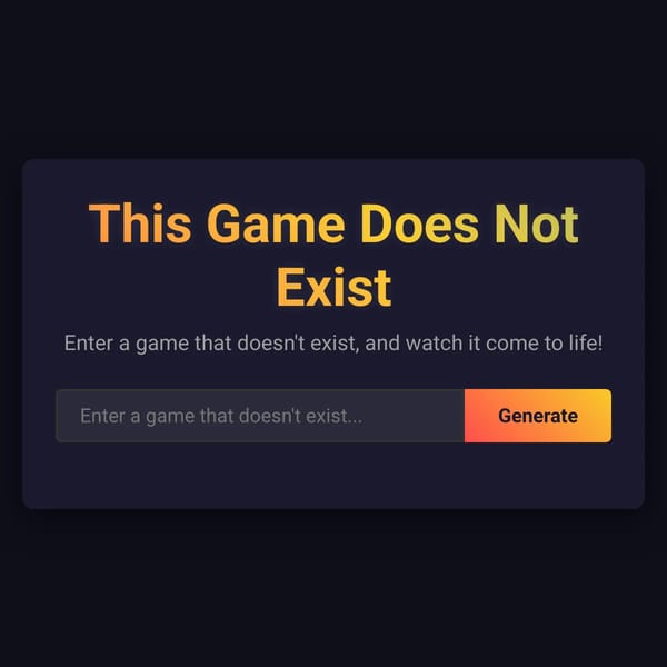 This Game Doesn't Exist but better
