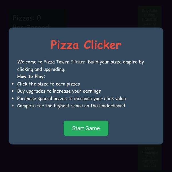 Pizza Clicker