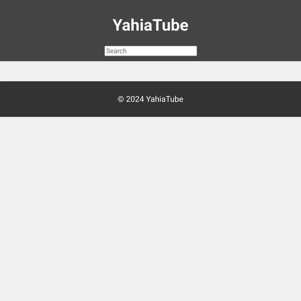YahiaTube