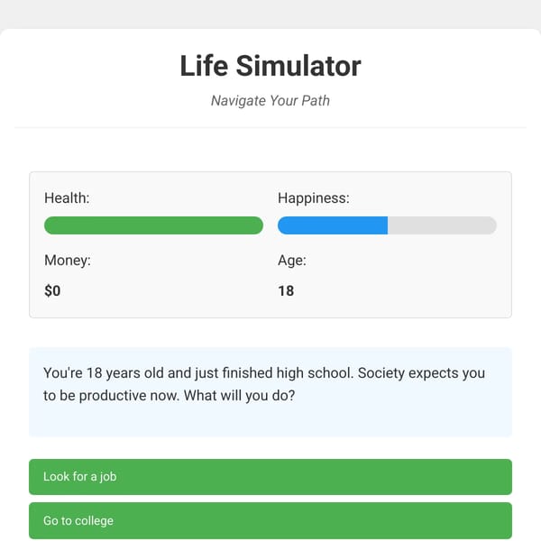 Life Simulator