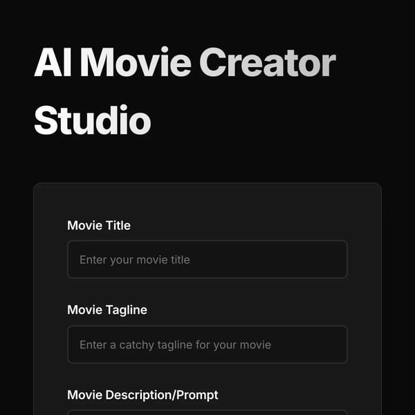 AI Movie Creator