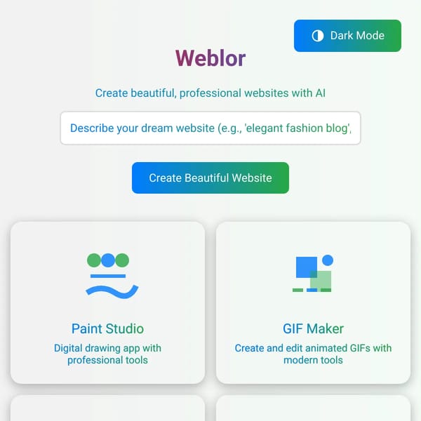 Weblor - Website Maker