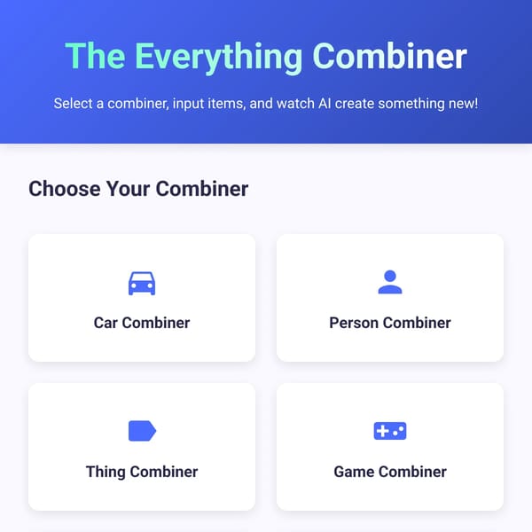 The Everything Combiner