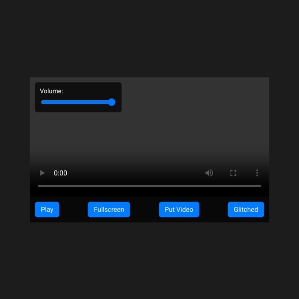 Video glitcher SETTING UPDATE