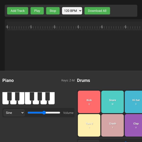 Simple Music Maker