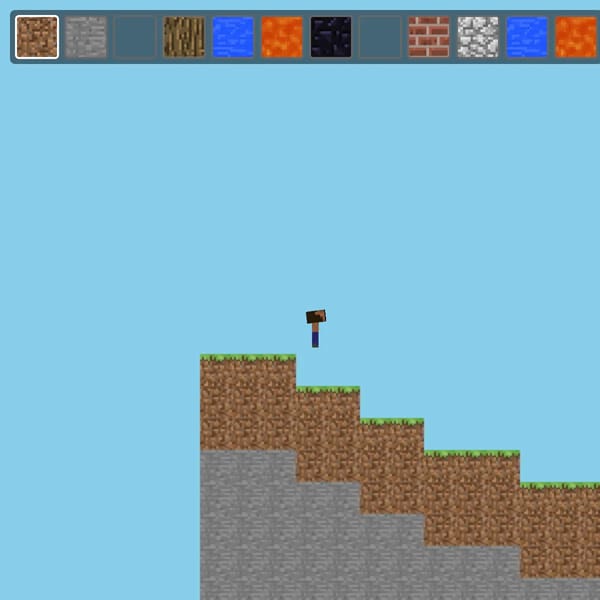 crafting mine 2d