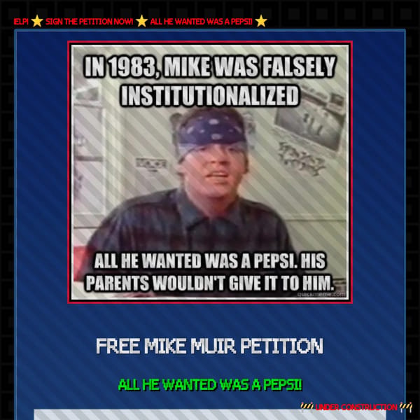 Free Mike Muir Petition