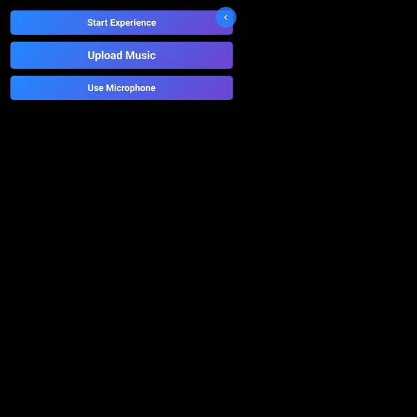 AI-Powered Audio Reactive Visualizer