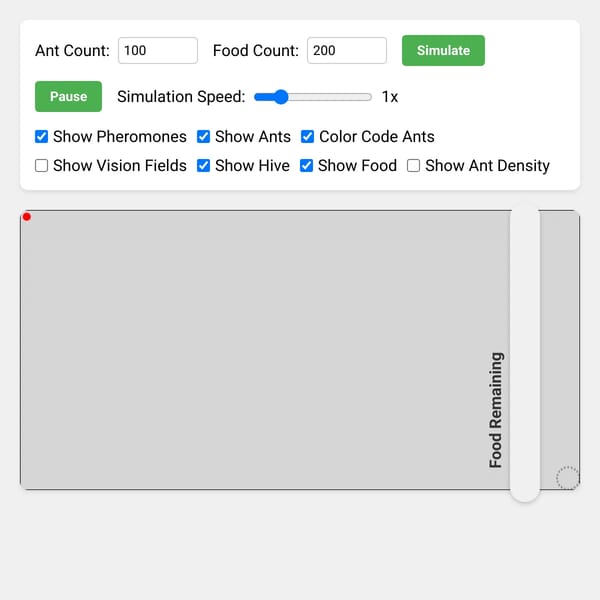 Ant Colony Simulation