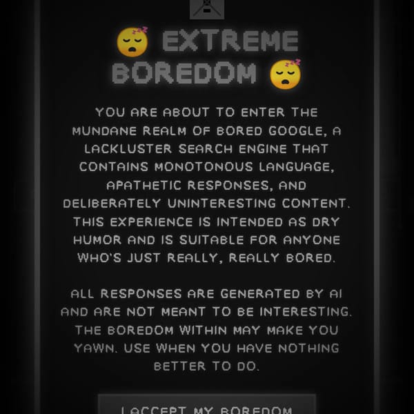 Bored Google