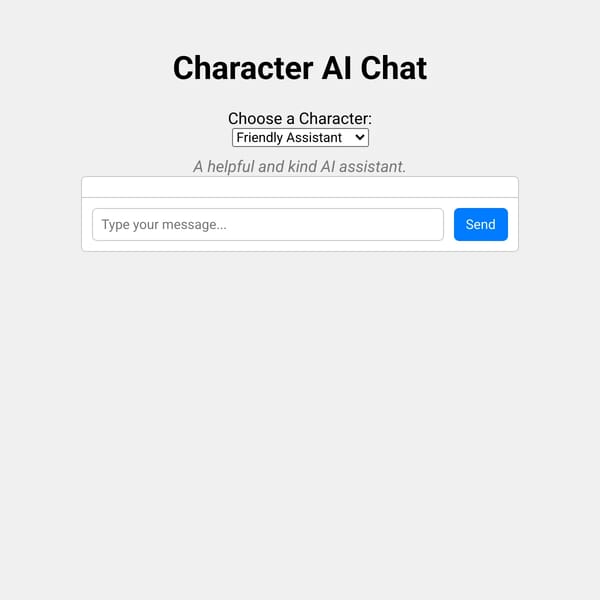 Character AI Chat