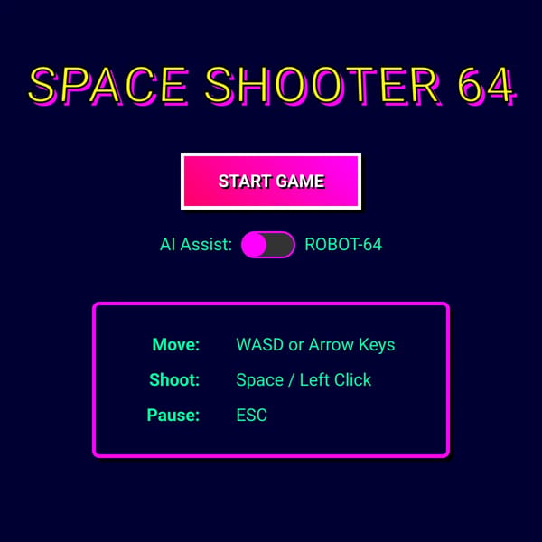 SPACE SHOOTER 64