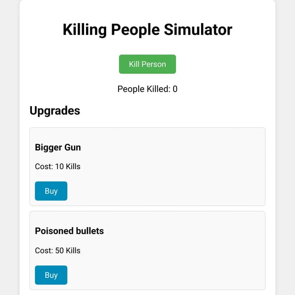 Killing People Simulator