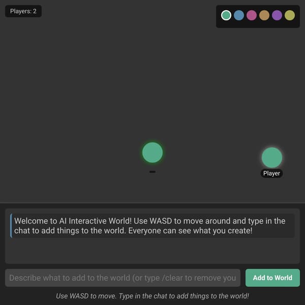 AI Interactive World