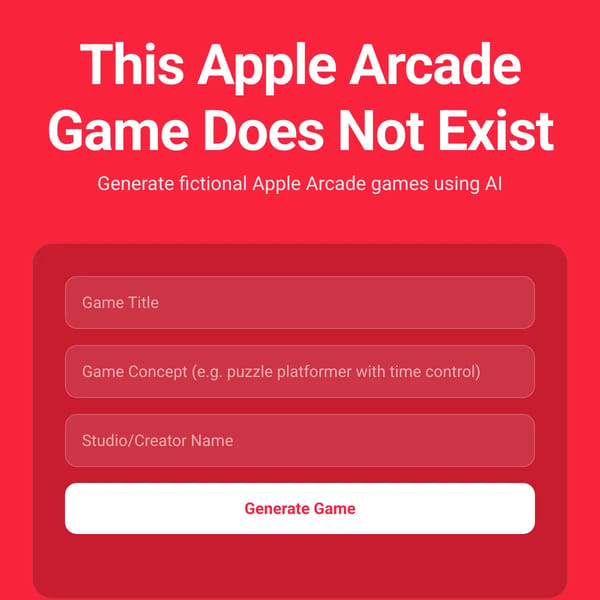 This Apple Arcade Game Does Not Exist