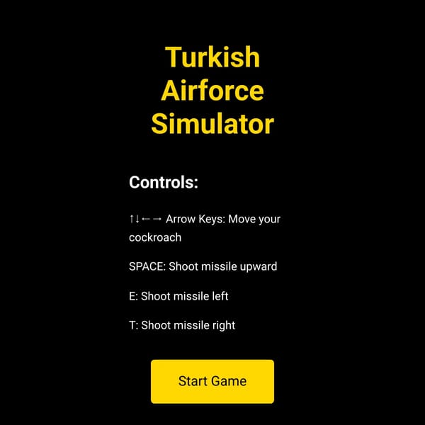 Turkish Airforce simulator