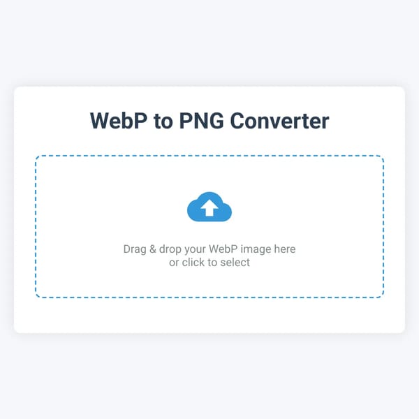 WebP to PNG Converter