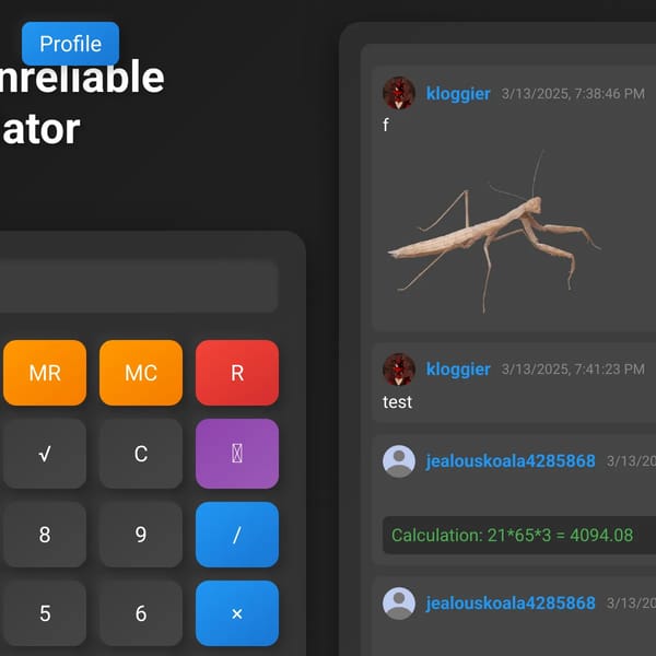 Unreliable Calculator