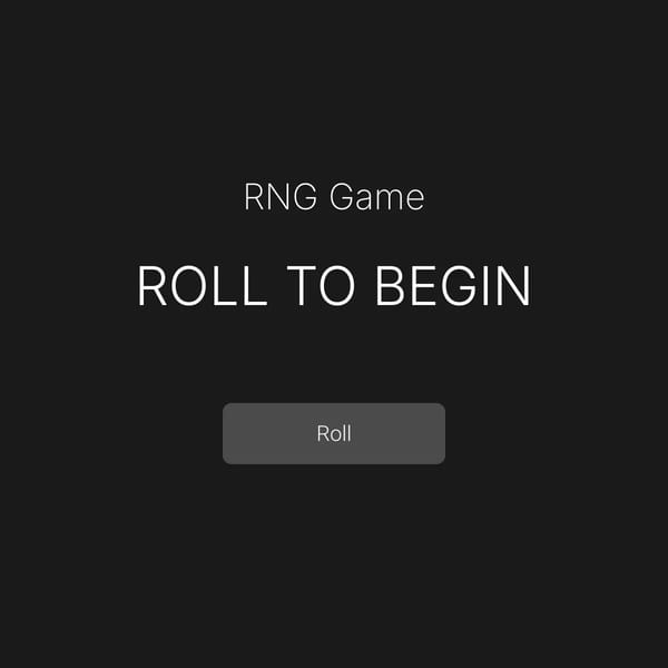 RNG Game [BIG UPDATE!]