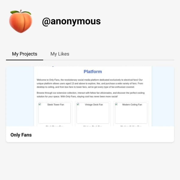My home page