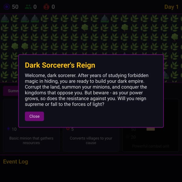 Dark Sorcerer's Reign