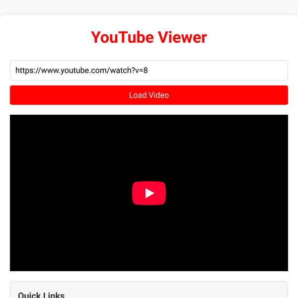YouTube Viewer