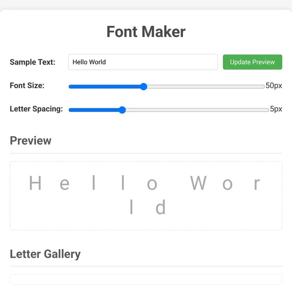 Font Maker