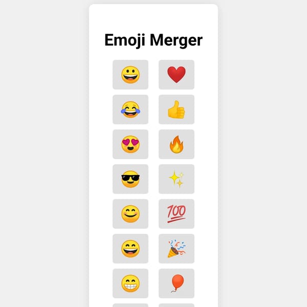 Emoji Merger