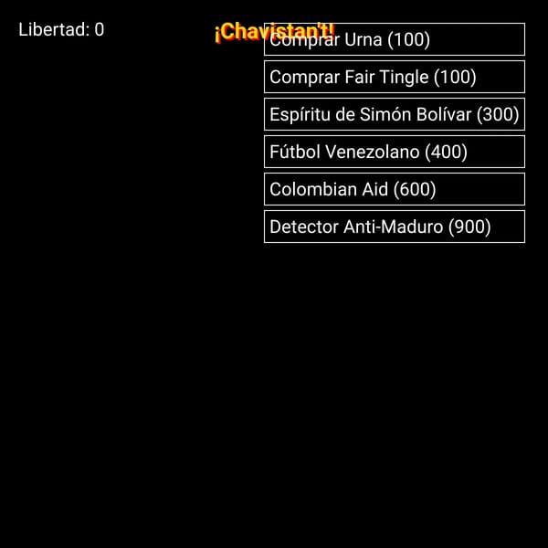 ¡Chavistan't!