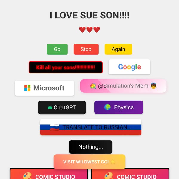 Fun Interactive Web Experience